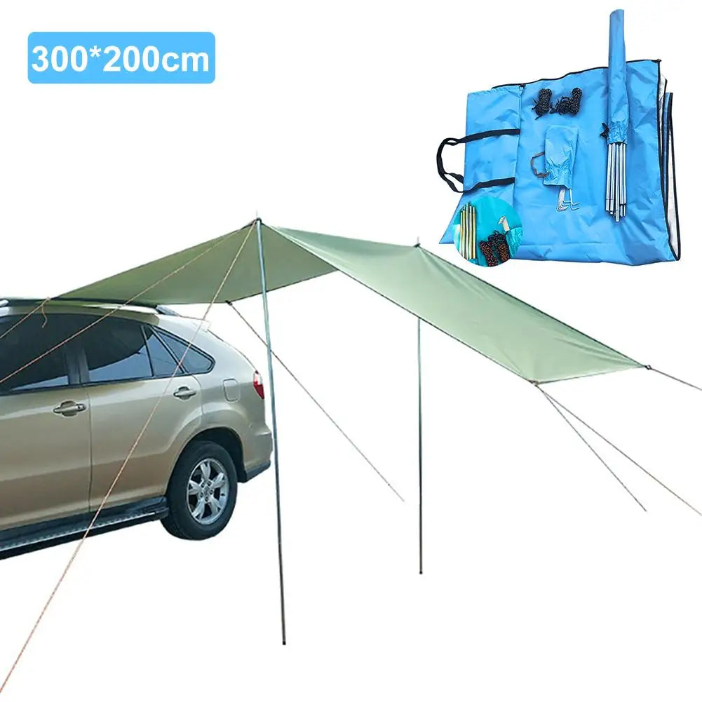 The "Basecamp-in-a-Bag" Car Awning