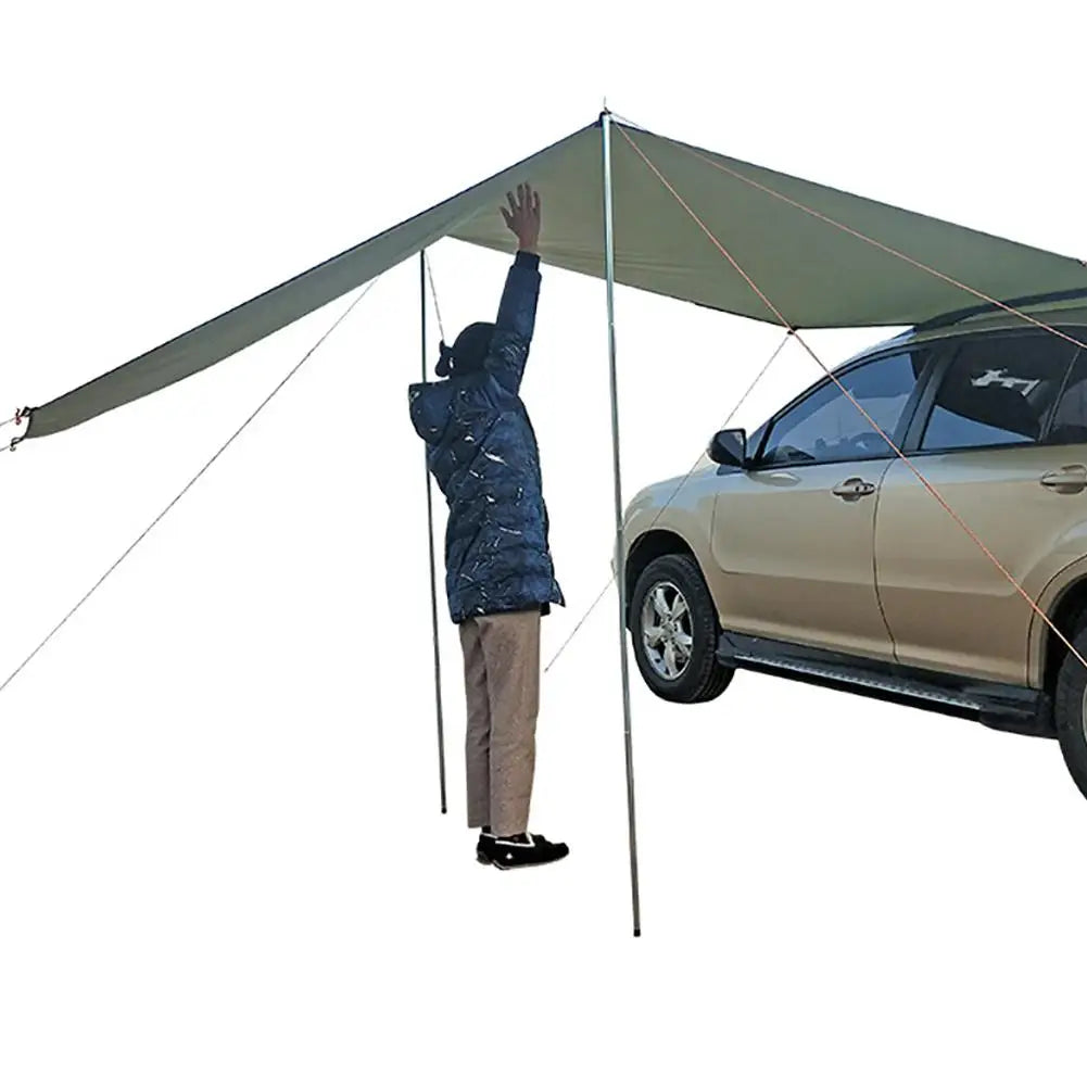 The "Basecamp-in-a-Bag" Car Awning