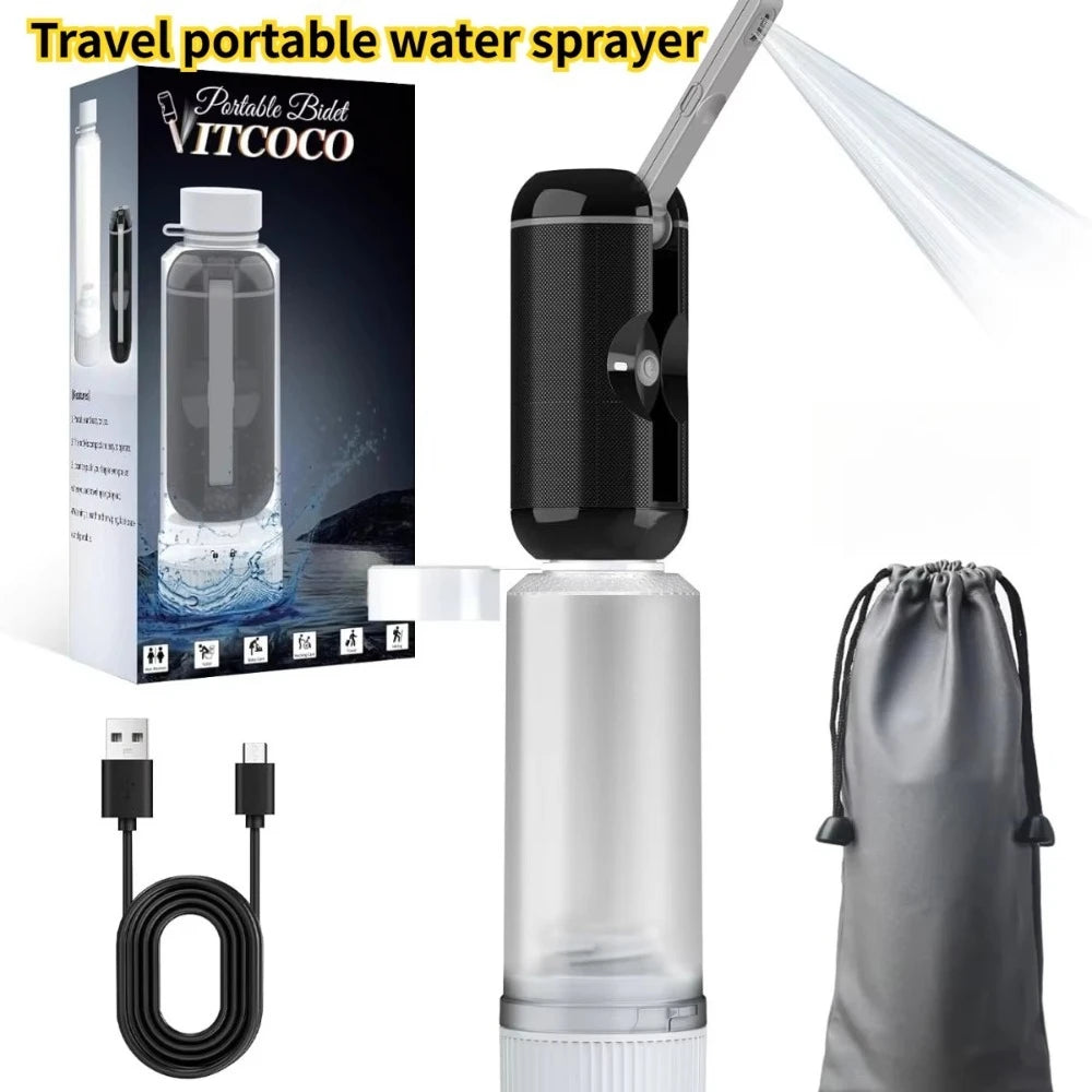 The Pocket Pressure Washer (Electric Travel Bidet)