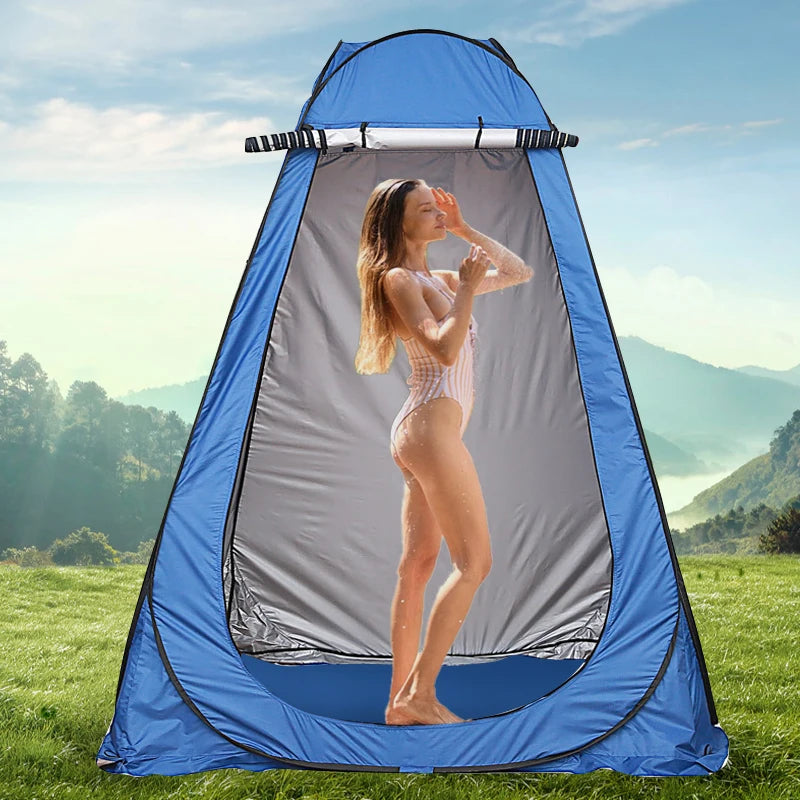 The Nomad’s Personal Sanctuary Portable Pop-Up Camping Shower Tent Privacy Changing Fitting Room Tent Shelter Mobile Toilet Fishing Photography Tent