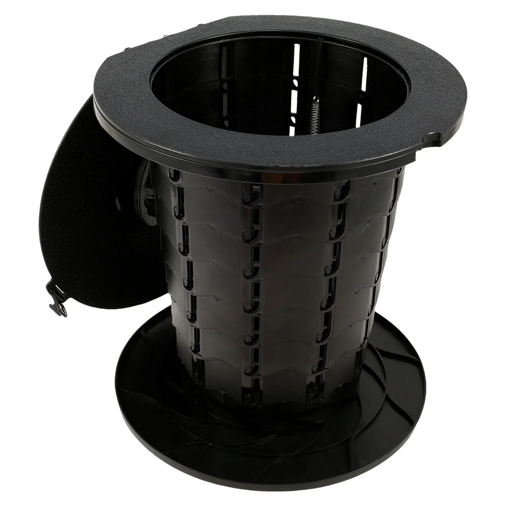 The Accordion Throne (Adjustable Camp Toilet)