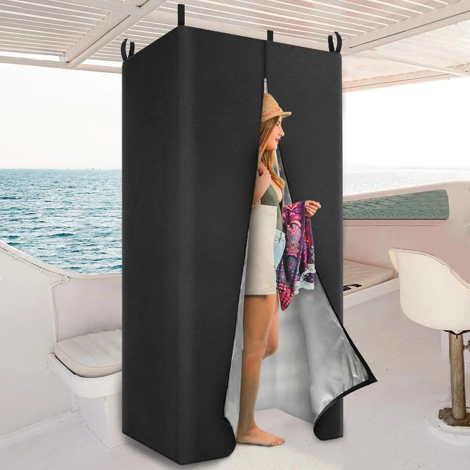 The "No-Prying-Eyes" Waterproof Shelter