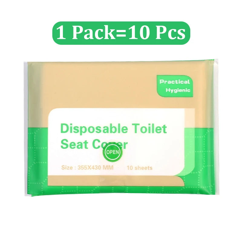The Sanitary Shield (10-Pack Disposable Toilet Seat Covers)