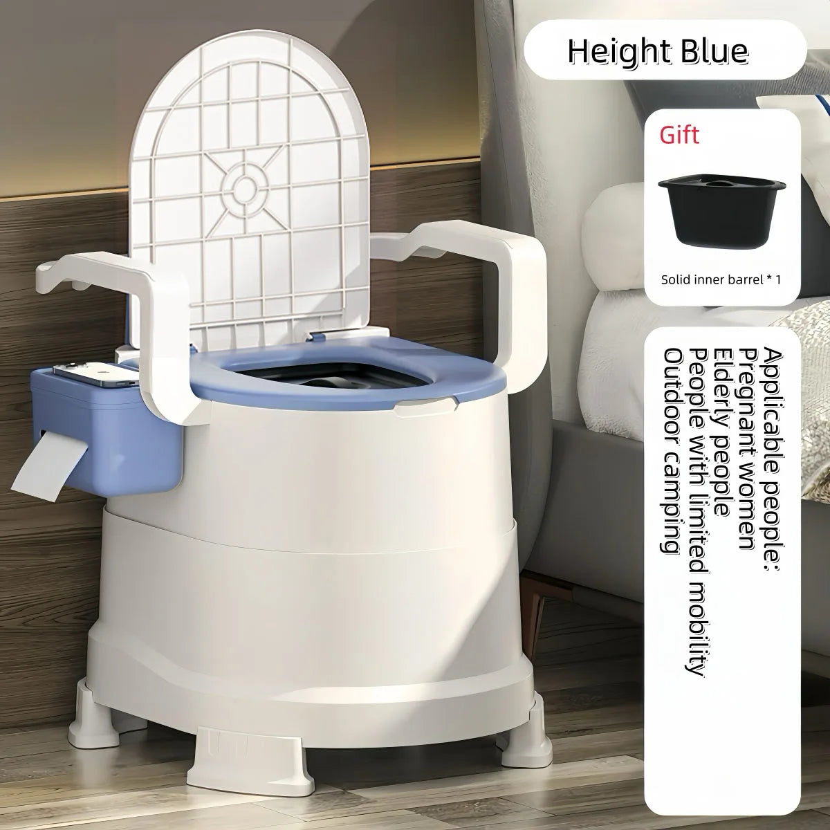 The "Civilized Command" Ergonomic Portable Throne