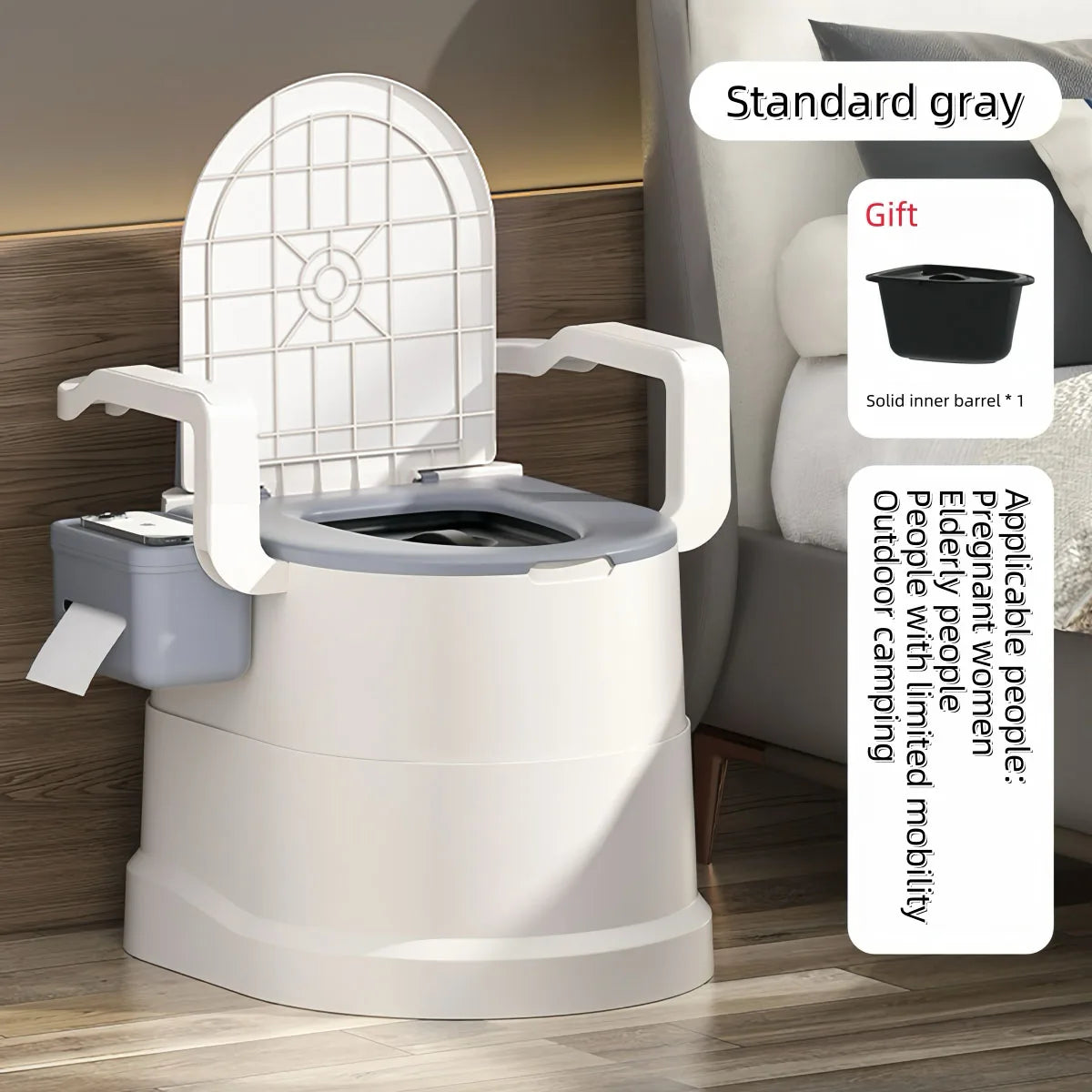 The "Civilized Command" Ergonomic Portable Throne