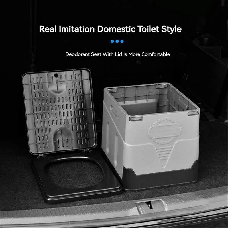 The Grand Throne (Collapsible Comfort Camp Toilet)