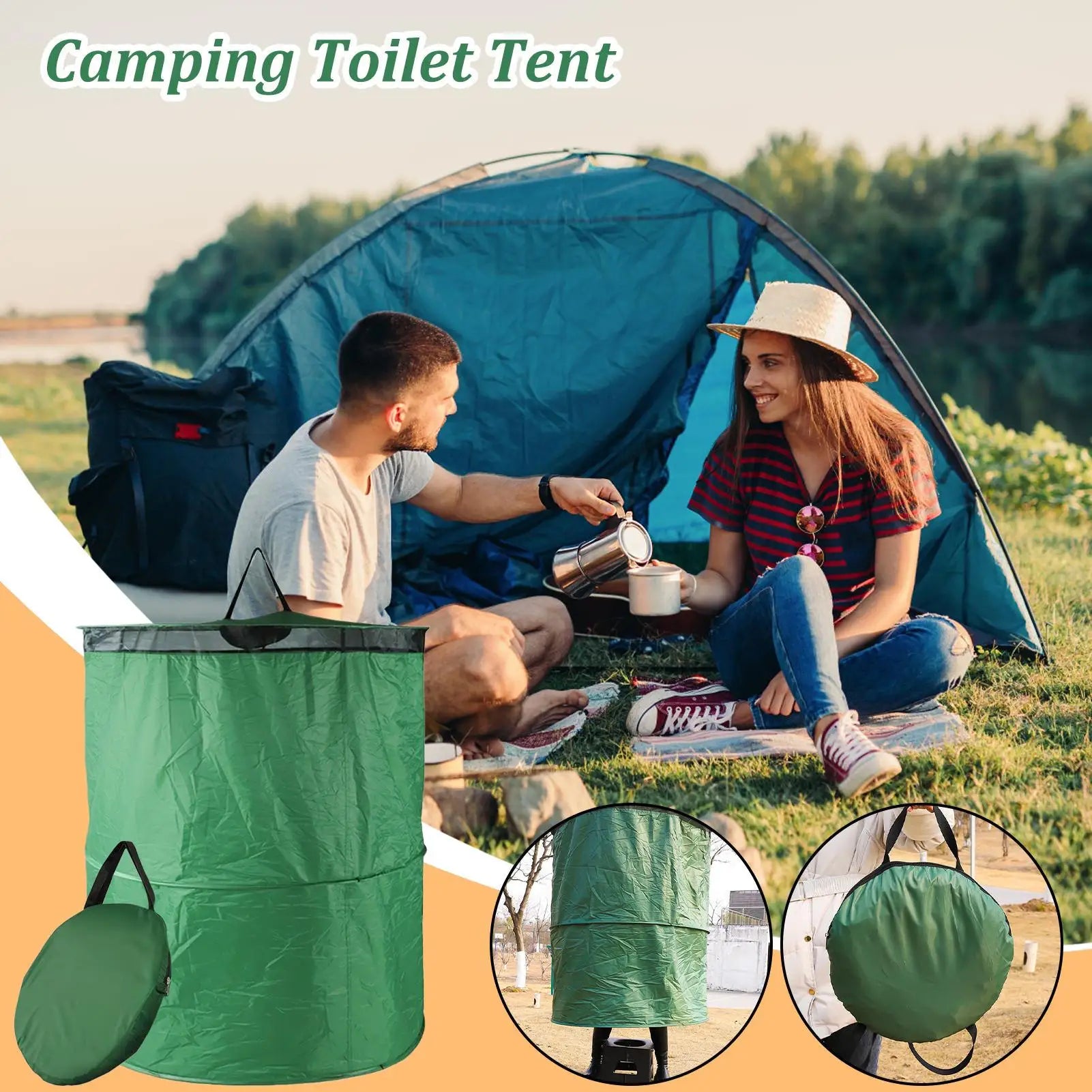The Scout Privacy Shield (Compact Pop-Up Toilet Wrap)