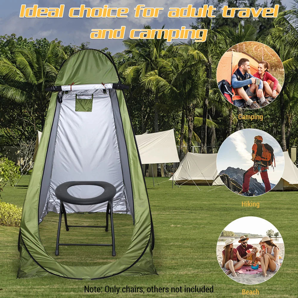 The "No-Nonsense" Portable Field Throne