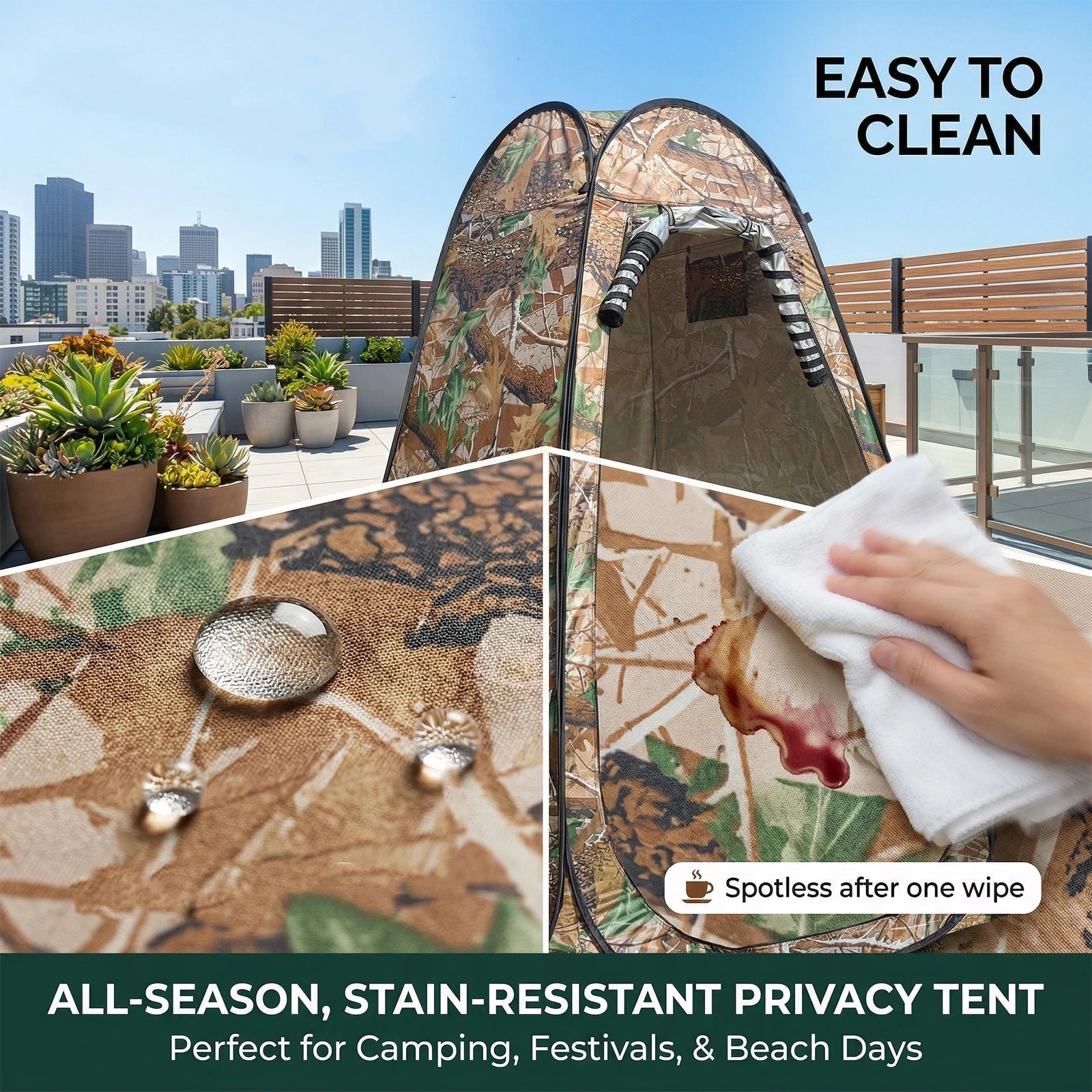 The "Anywhere-You-Need-It" Pop-Up Privacy Shelt