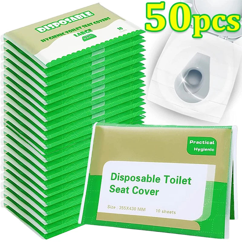 The Sanitary Shield (10-Pack Disposable Toilet Seat Covers)