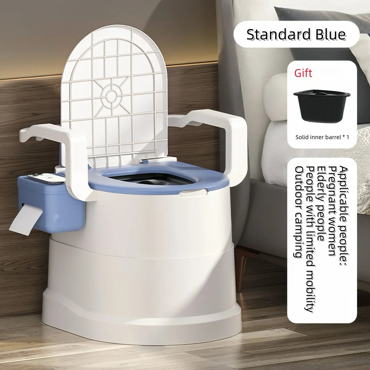 The "Civilized Command" Ergonomic Portable Throne