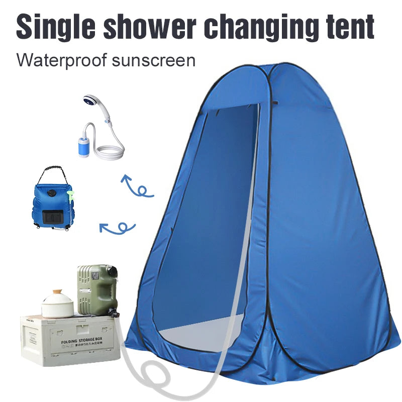 The Nomad’s Personal Sanctuary Portable Pop-Up Camping Shower Tent Privacy Changing Fitting Room Tent Shelter Mobile Toilet Fishing Photography Tent