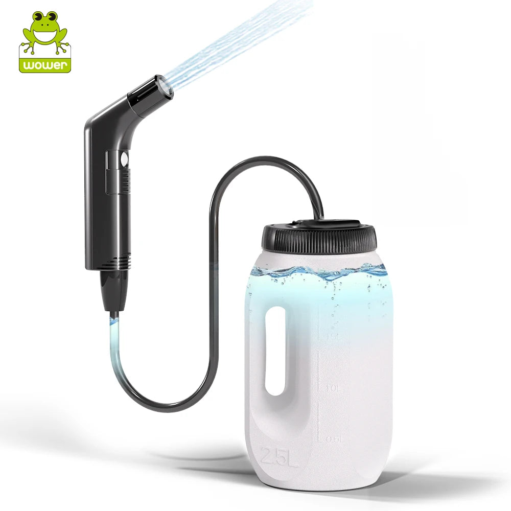 The Backcountry Hydro-Wash (2.5L Rechargeable Electric Bidet)