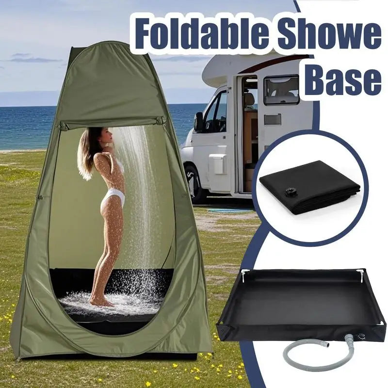The Catchment Basin (Portable Folding Shower Tray & Drain)