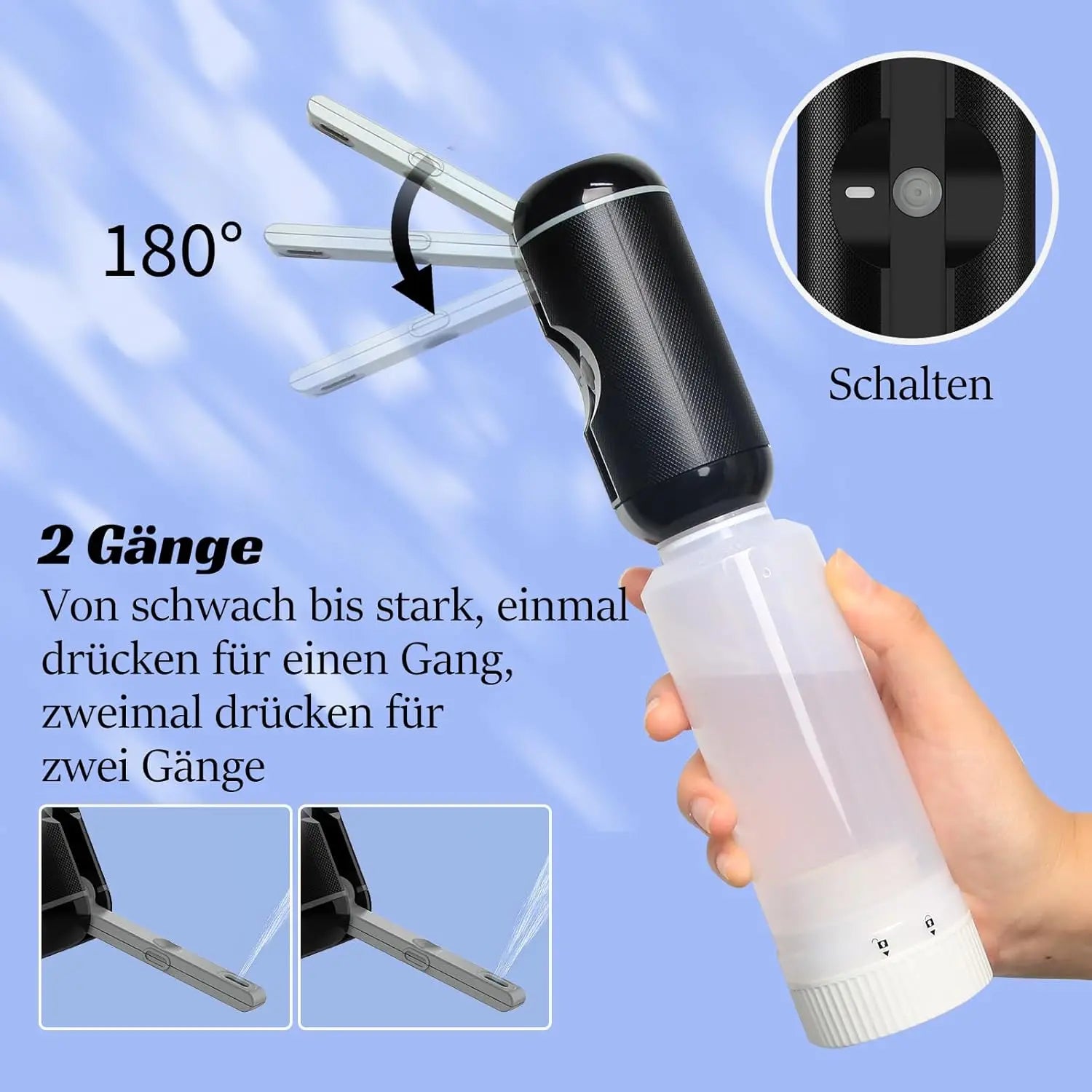 The Pocket Pressure Washer (Electric Travel Bidet)