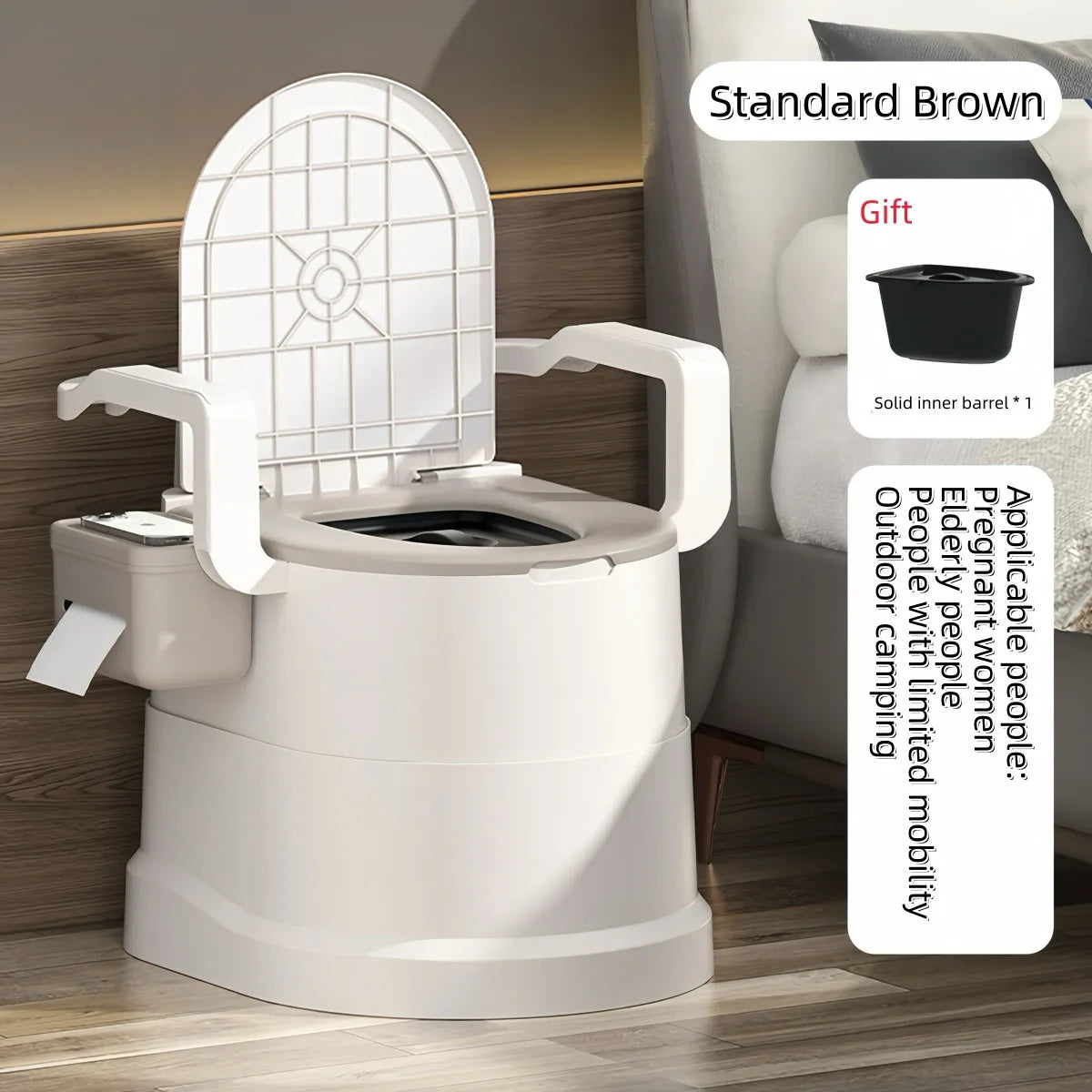 The "Civilized Command" Ergonomic Portable Throne